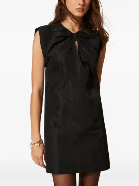 Scurt rochie Twinset cu funde negru