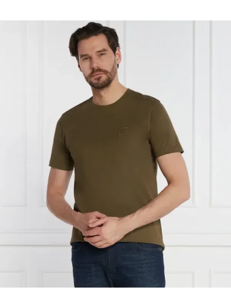 BOSS ORANGE Tricou Tales | Relaxed fit portocaliu