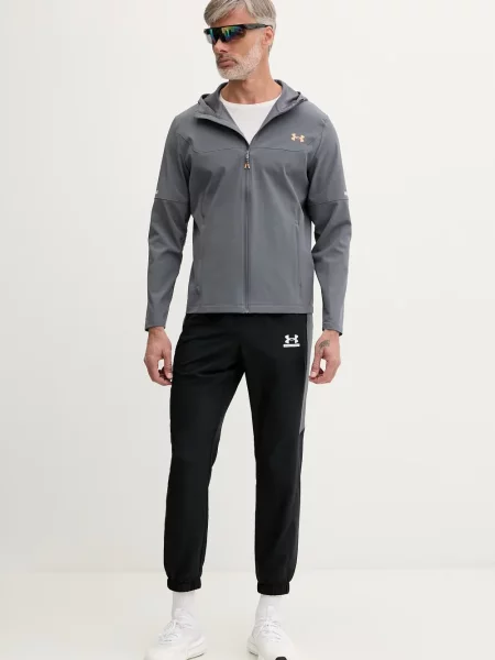 Τρέξιμο αθλητικά παντελόνια Under Armour με σχέδιο μαύρο