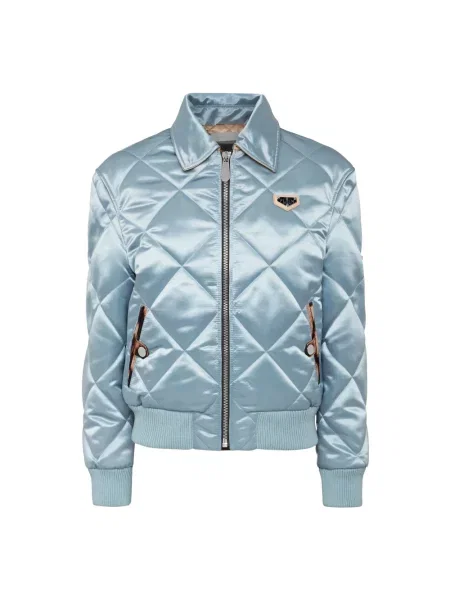 Kurtka bomber Philipp Plein niebieski