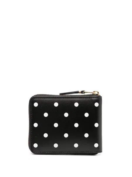 Taškuotas piniginė Comme Des Garçons Wallet juoda