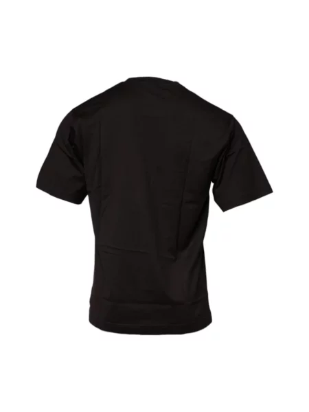 Koszulka Dolce And Gabbana z logo brązowa