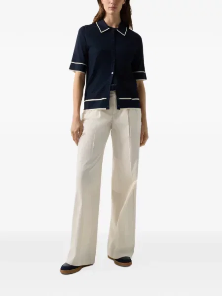 Gulerat tricou polo Bogner albastru