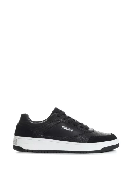 Sneakerși Just Cavalli negru