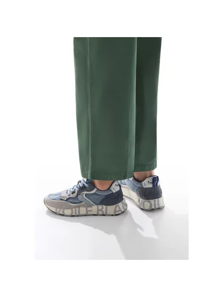 Sneakersy Voile Blanche niebieskie