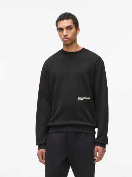 Hanorac Karl Lagerfeld Jeans alb