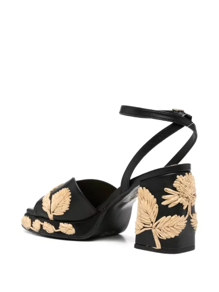 Sandale Castaner din piele negru