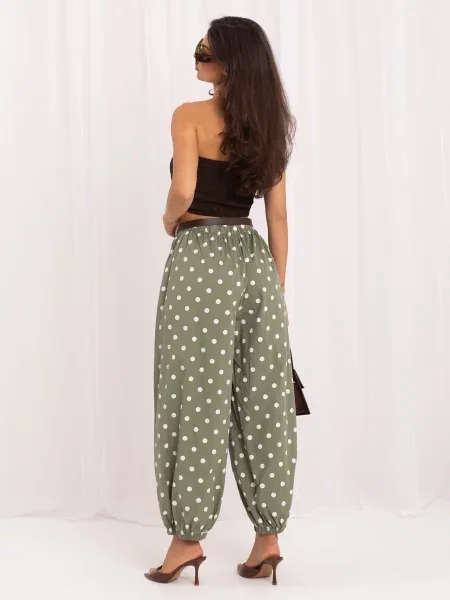 Pantaloni Italy Moda alb