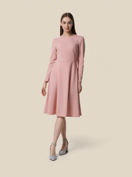 LAWA Сукня міді Пудра Поліестер/еластан