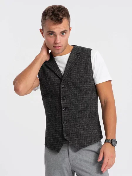 Vestă Ombre negru