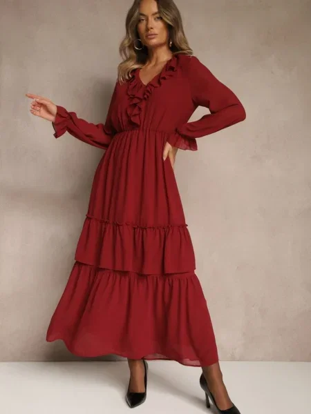 Rochie Aruvite bordo