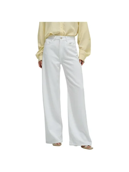 Pantaloni Salsa alb