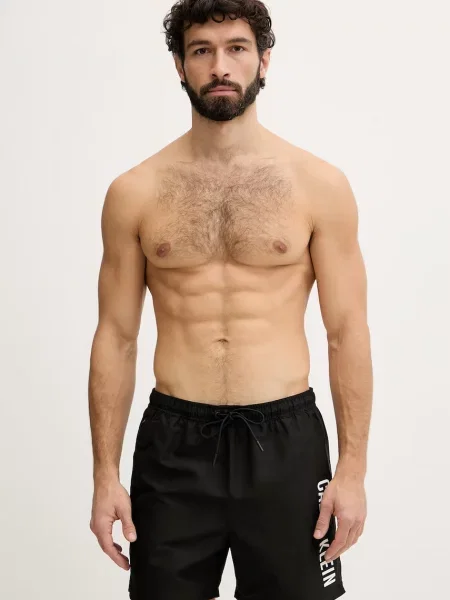 Calvin Klein kopalne kratke hlače črna