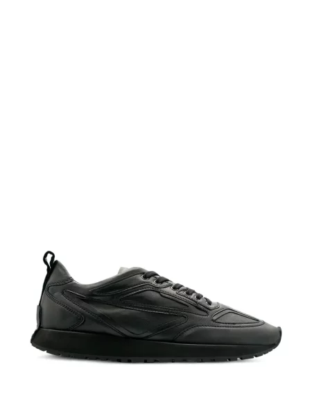 Sneakerși Lottusse din piele negru