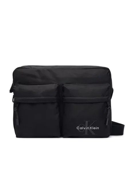 Crossbody taška Calvin Klein bílá