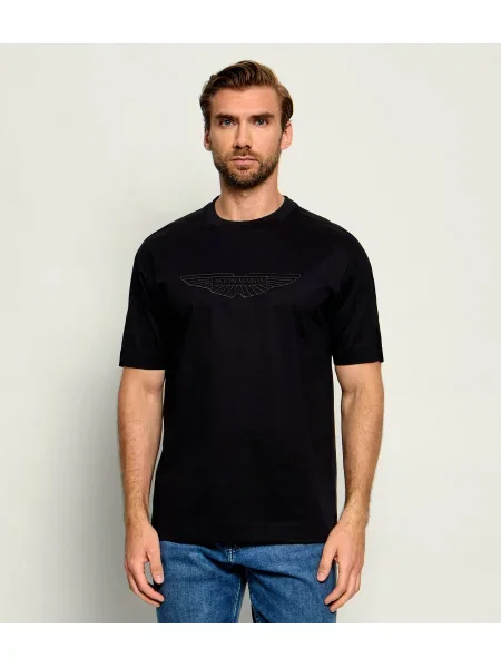 BOSS BLACK Tricou C-Taut Boss x Aston Martin negru
