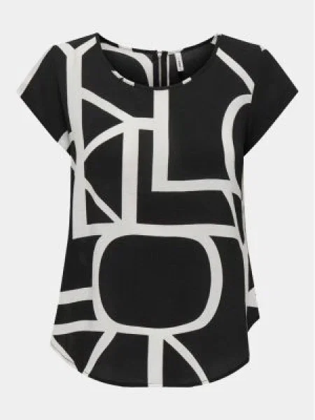 ONLY Bluză Vic negru