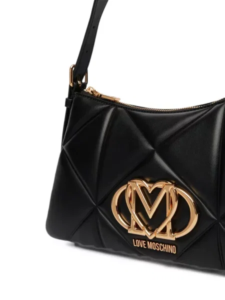 Kabelka Love Moschino s autogramem černá