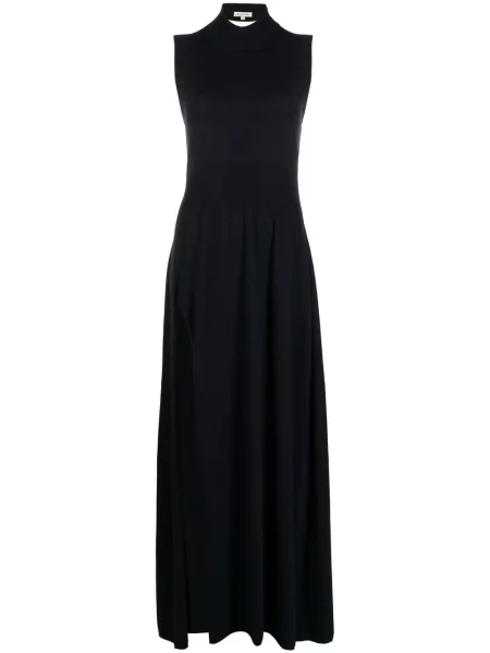 Dzianinowa sukienka bez rękawów Meryll Rogge bez rękawów garniturowa niebieska