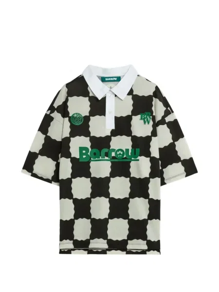 Поло тениска Barrow черно