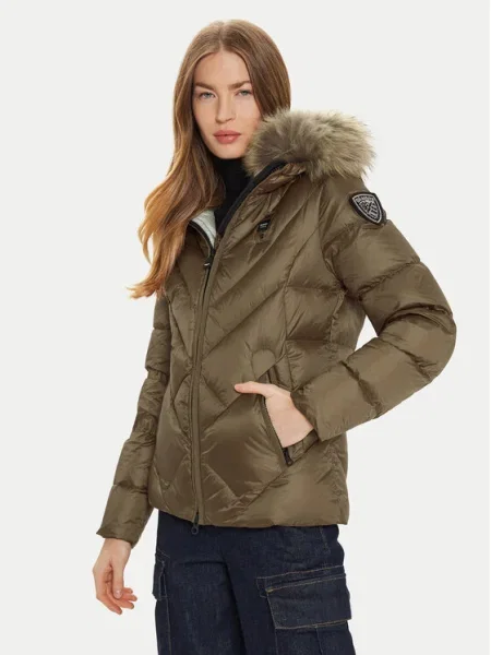 Blauer Geacă din puf maro