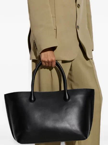Geantă shopper Lié Studio din piele negru
