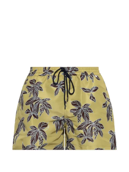Slip de baie Paul Smith cu model floral cu imagine cu cordon verde