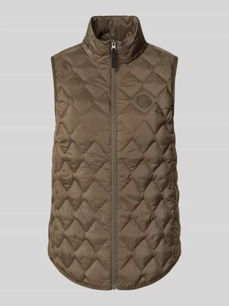 Kamizelka o kroju regular fit w z efektem pikowania model Evy' Didriksons