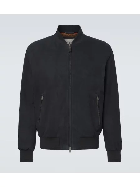 Szarvasbőr bomberdzseki Tod's kék