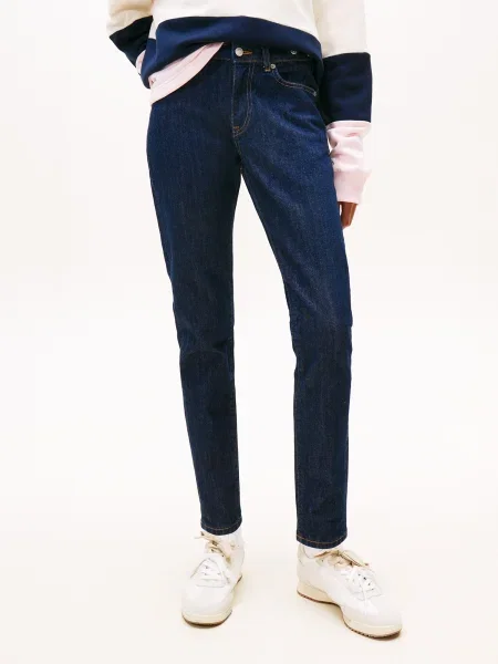 Tommy Jeans Džínsy tmavomodrá