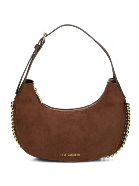 Geantă Love Moschino maro
