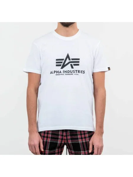 ALPHA INDUSTRIES Tricou alb