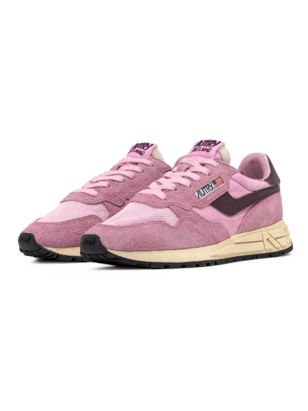 Sneakersy Autry zamszowe różowe