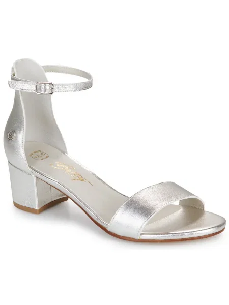 Pantofi Betty London argintiu