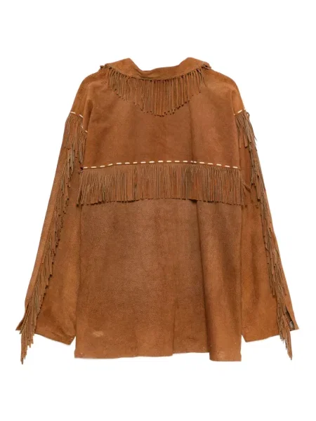 Semišová retro košile A.n.g.e.l.o. Vintage Cult hnědá