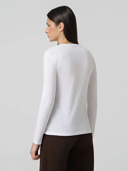 Лонгслів Armani Exchange білий