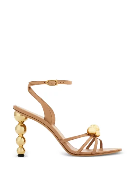 Sandale Ferragamo zlatna