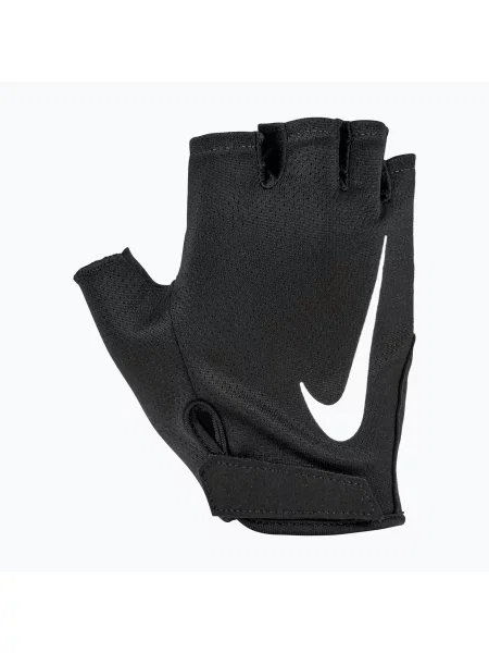 Tréninkové rukavice Nike Gym Essential FG black/black/white bílé