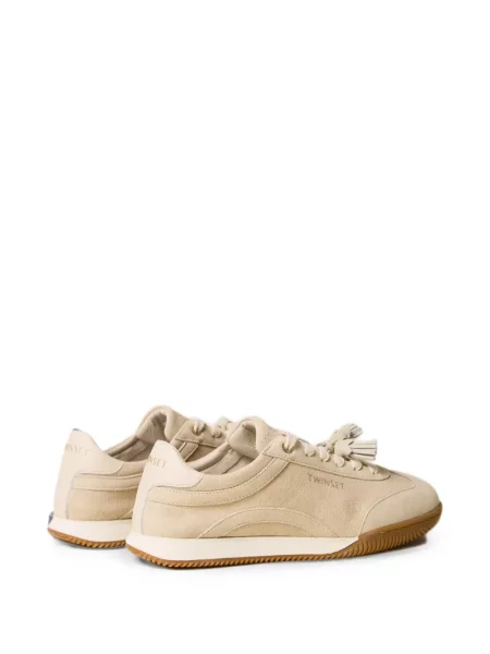 Sneakerși Twinset din piele de căprioară