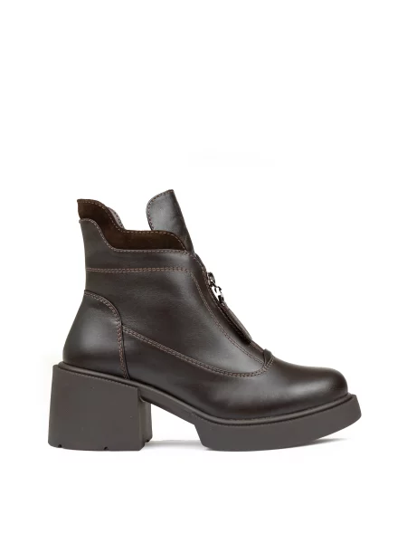Шкіряні Черевики Alex Bell коричневий