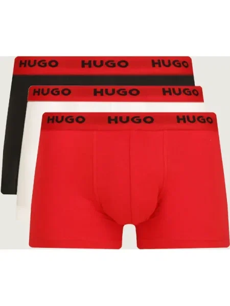 HUGO Set de boxeri﻿ Colorat roșu