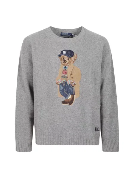 Polo Ralph Lauren Sweter szary
