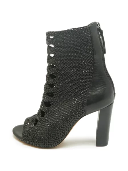 Cizme scurte Alexandre Birman din piele negru
