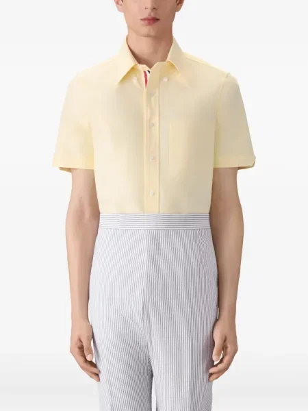 Cămașă Thom Browne scurtă galben