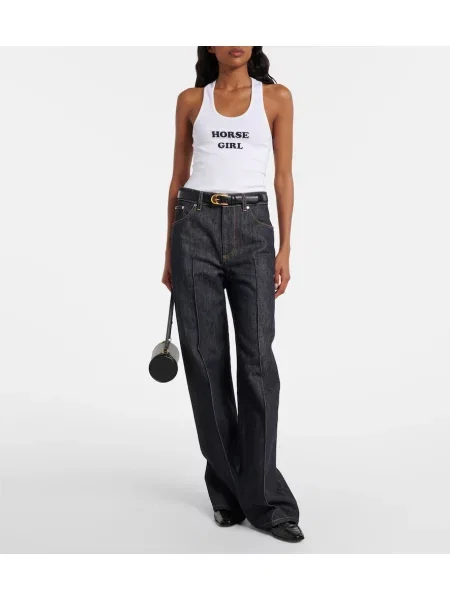 Top Stella Mccartney cu imagine alb