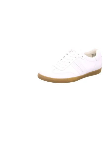 Sneakersy Paul Green w jednolitym kolorze białe