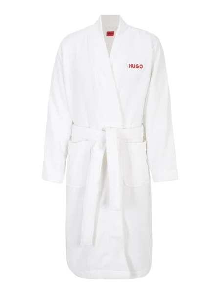 HUGO Dolg kopalni plašč rdeča bela