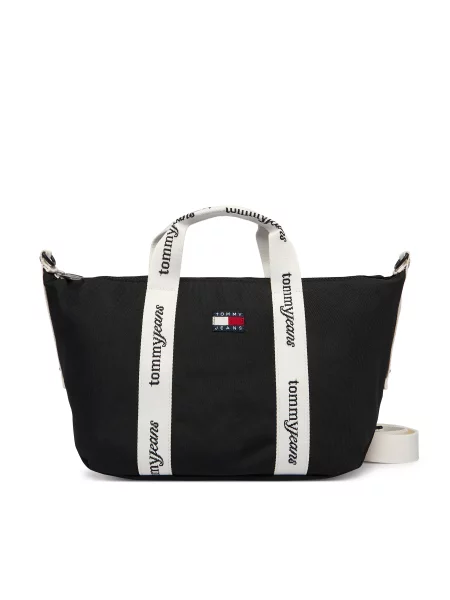 Tommy Jeans Τσάντα Ess Daily Mini Tote μαύρο