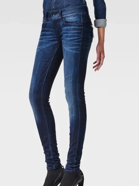 Дънки G-Star Raw Midge Cody тъмносиньо