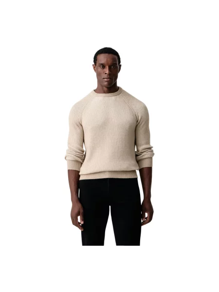 Sweter Guess wełniany beżowy
